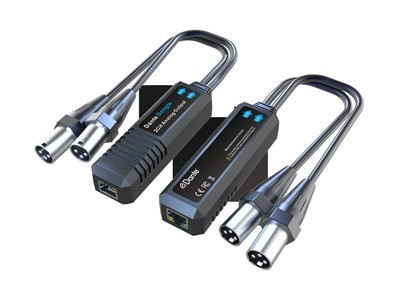 Dante 2CH analogový výstupní adaptér